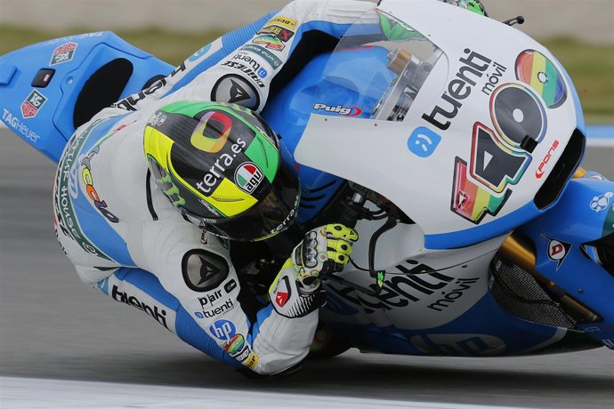 El piloto de Moto2 Pol Espargaró (Tuenti HP 40)