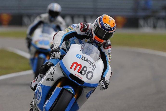 El piloto de Moto2 Tito Rabat (Tuenti HP 40)
