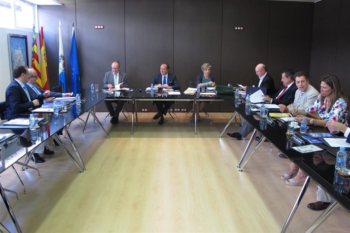 Reunión del consejo de administración del puerto