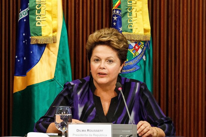 Dilma Rousseff, presidenta de Brasil
