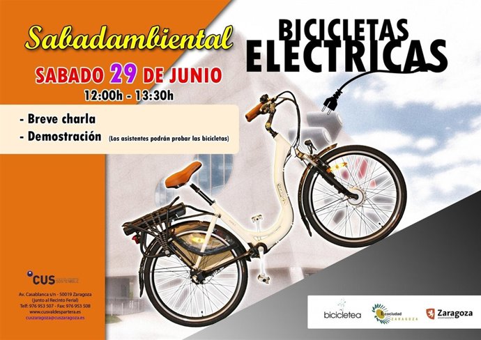 CUS organiza una jornada de e-bikes.