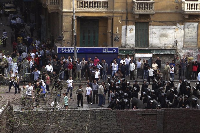 Disturbios entre cristianos y musulmanes en Egipto