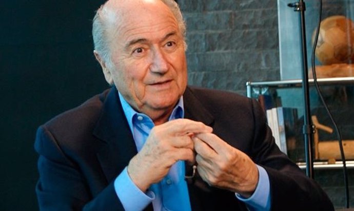 El presidente de la FIFA Joseph Blatter
