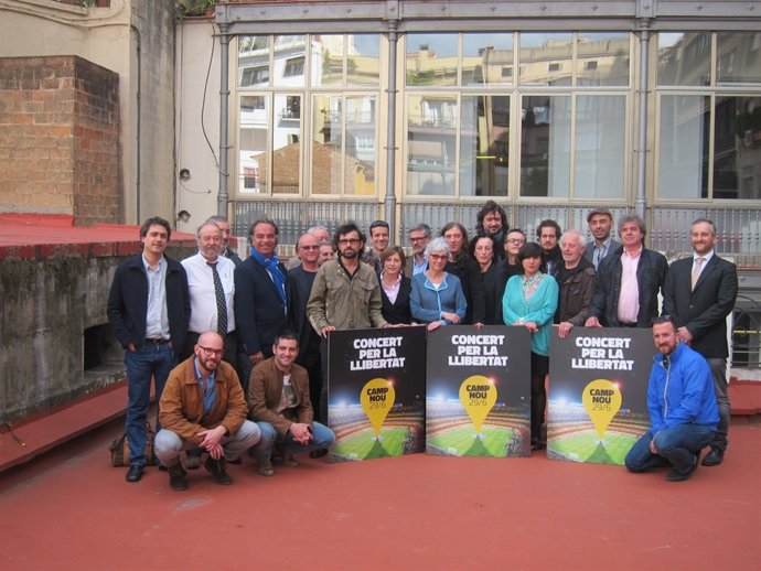 Òmnium y la ANC organizan el 'Concierto por la Libertad'