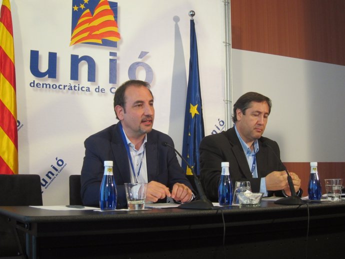 Ramon Espadaler, Josep Maria Pelegrí (UDC)