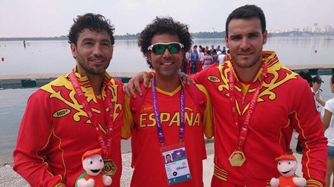 Perucho y Craviotto en los Juegos del Mediterráneo