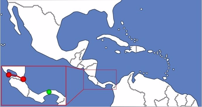 Plano Canal de Nicaragua