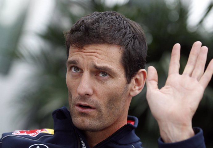 El piloto australiano Mark Webber