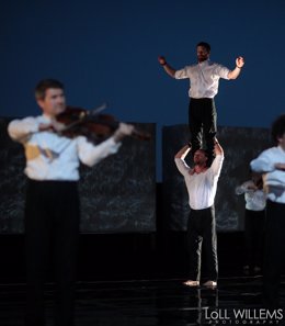 Escena del espectáculo 'Opus' del Festival Grec