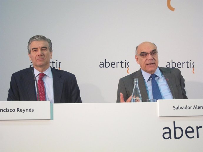 Francisco Reynés y Salvador Alemany (Abertis)
