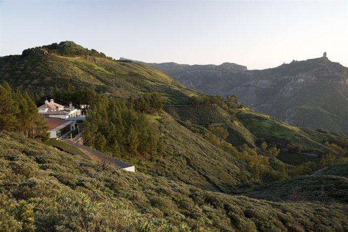 Vistas del Parador de Tejeda (Gran Canaria)
