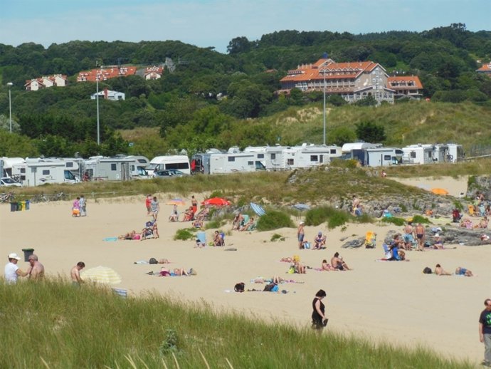 Autocaravanas en Noja