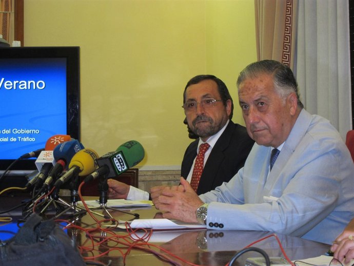 El subdelegado del Gobierno en Huelva, Enrique Pérez Viguera. 