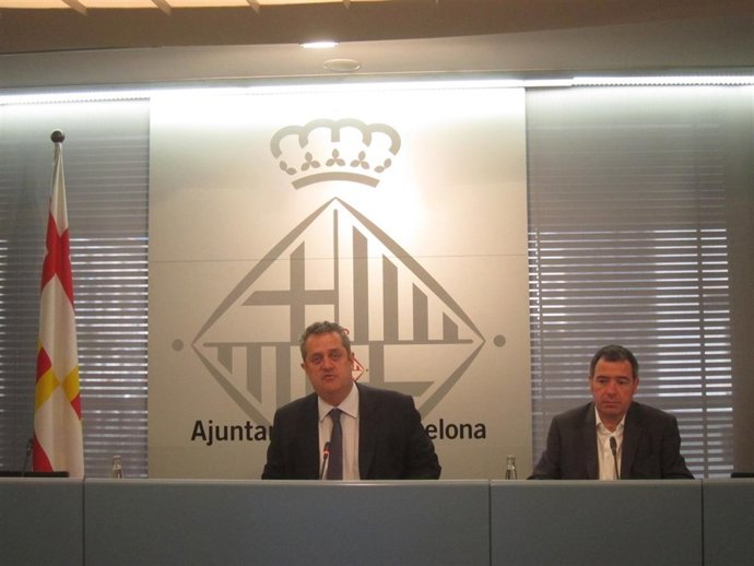 J.Forn (t.Alcalde Barcelona)  M.Boada (dtor.Serv.De Estudios y Evaluación, Ayto)