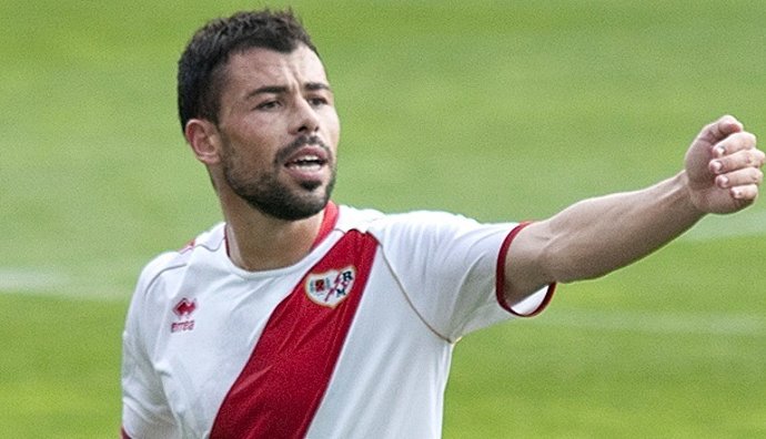 Javi Fuego con el Rayo Vallecano