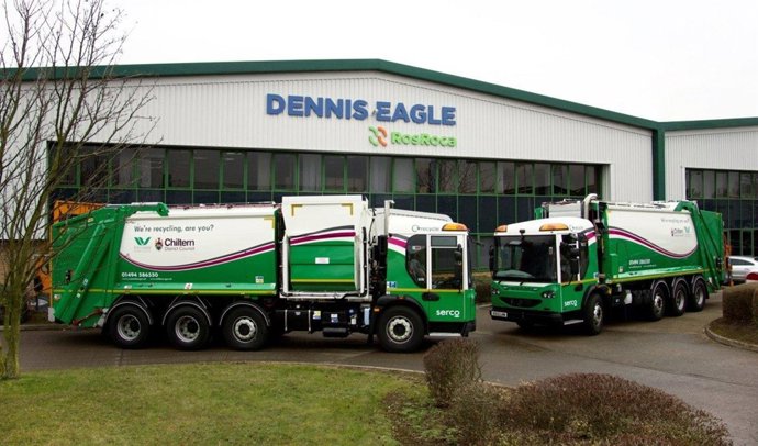 Vehículos recolectores de Dennis Eagle (Ros Roca)