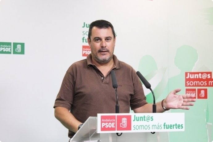 El secretario de Organización del PSOE de Huelva, Jesús Ferrera. 