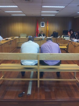 Los acusados en el banquillo