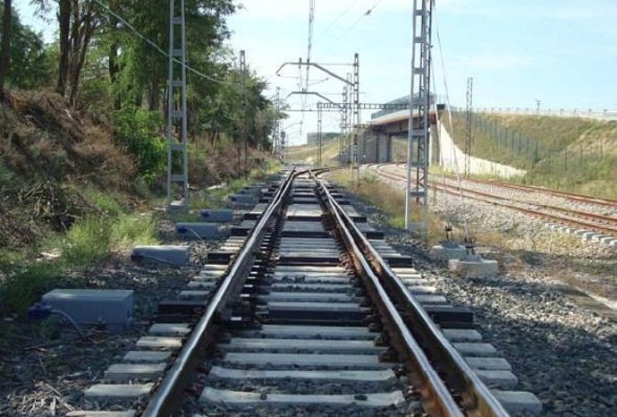 Tercer carril (imagen de archivo)