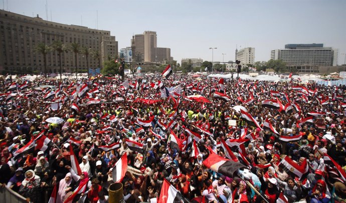 Nueva manifestación en la plaza Tahrir  en la que piden la dimisión de Mursi