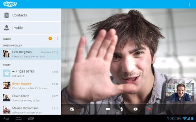 Skype supera los 100 millones de instalaciones en Android