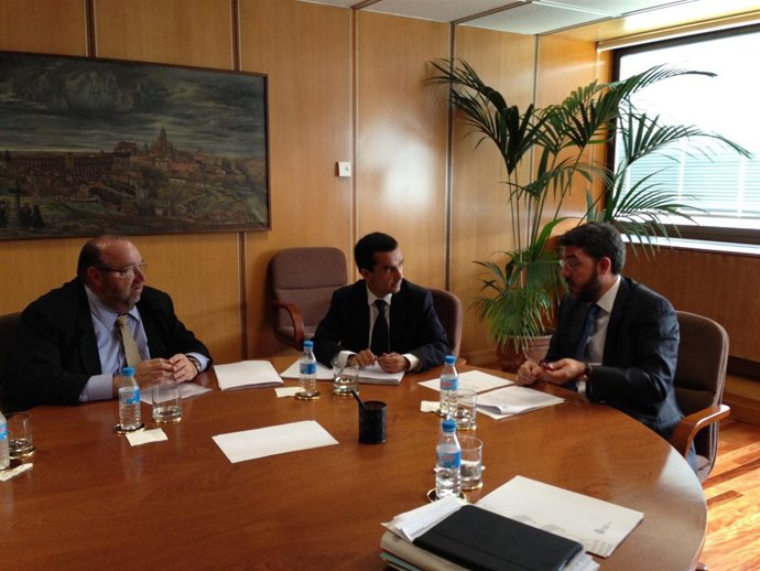 Jaume Ochogavía, Joaquín García y Alberto Nadal 