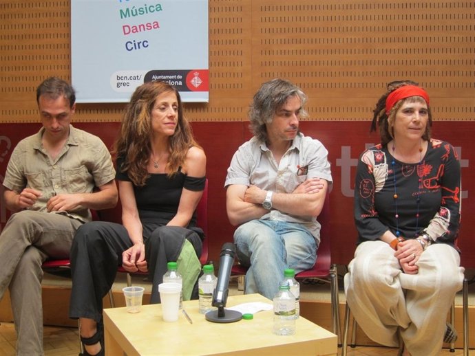 Presentación de la obra 'L'accident' de Carme Cané, en el Festival Grec