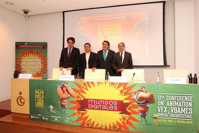 Presentación de  Mundos Digitales en A Coruña