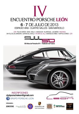 Cartel anunciador de la concentración.