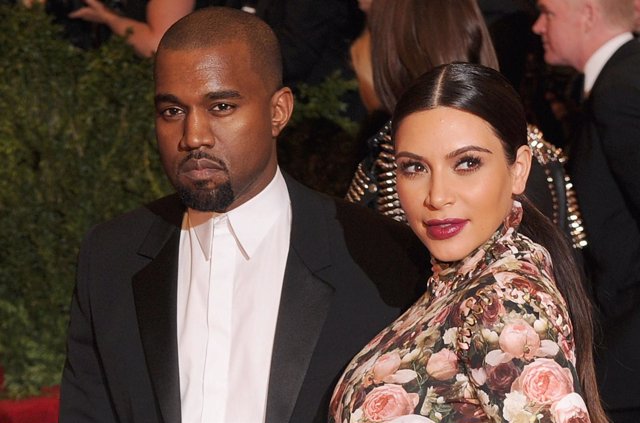 NEW YORK, NY - MAY 06:   Kim Kardashian and Kanye West attend the 2013 Costume I