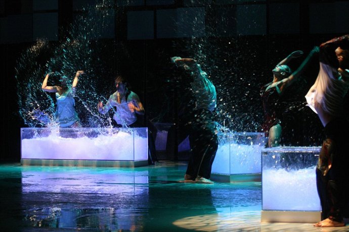 Espectáculo de Quorum Ballet, presente en el Festival de Itálica