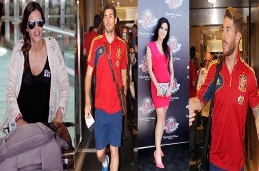 Sara Carbonero y Pilar Rubio, el mejor apoyo para Iker Casillas y Sergio Ramos
