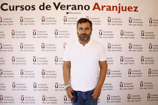 Jorge Javier Vázquez en un curso de verano de la Universidad Rey Juan Carlos
