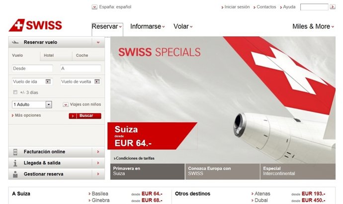 Web de Swiss