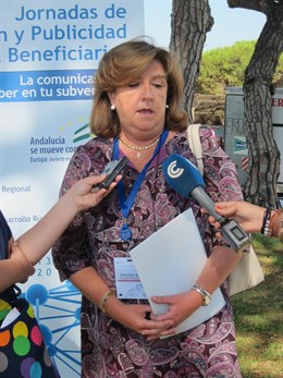 La subdirectora general de Fondos Europeos y Planificación, M.Luz Picado. 