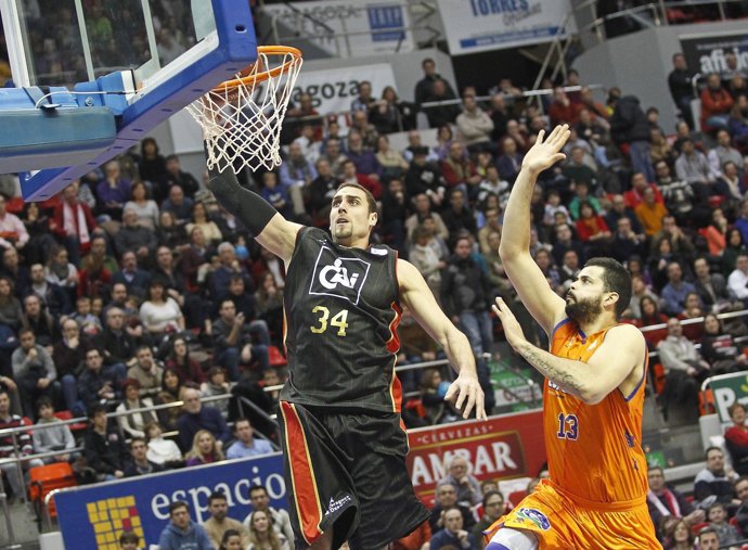 Pablo Aguilar  CAI Zaragoza  Valencia Basket