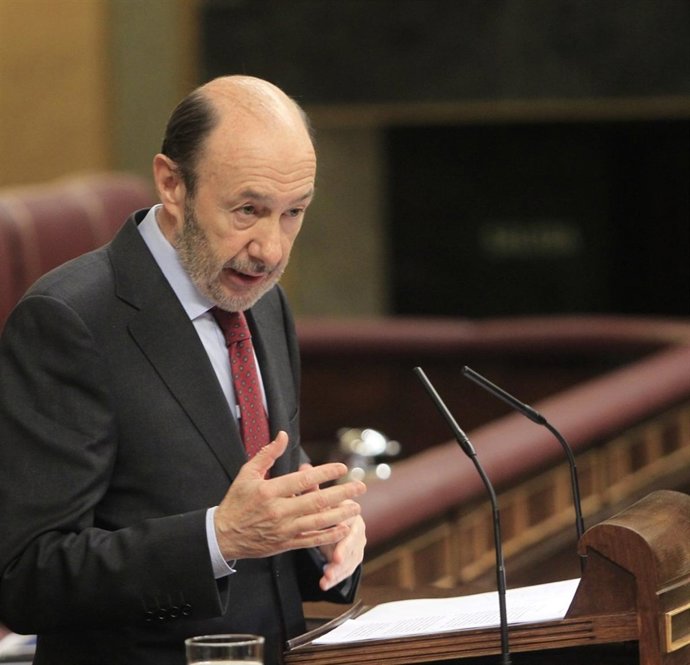 Alfredo Pérez Rubalcaba, Secretario General Del PSOE