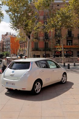 Nissan Leaf en Barcelona