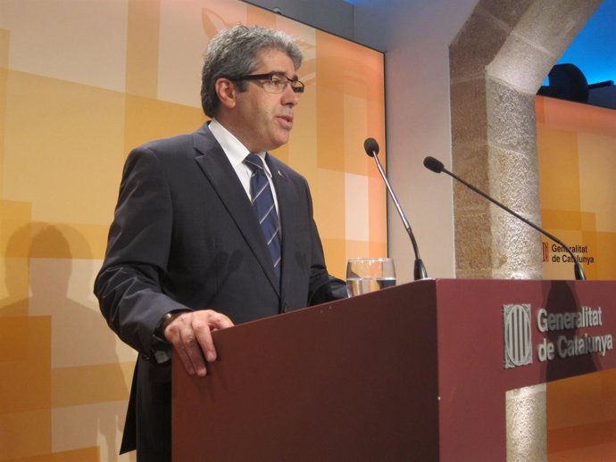 El conseller de la Presidencia y portavoz del Govern, Francesc Homs