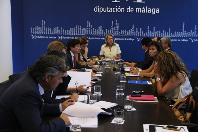 Junta de gobierno diputación málaga con francisca caracuel