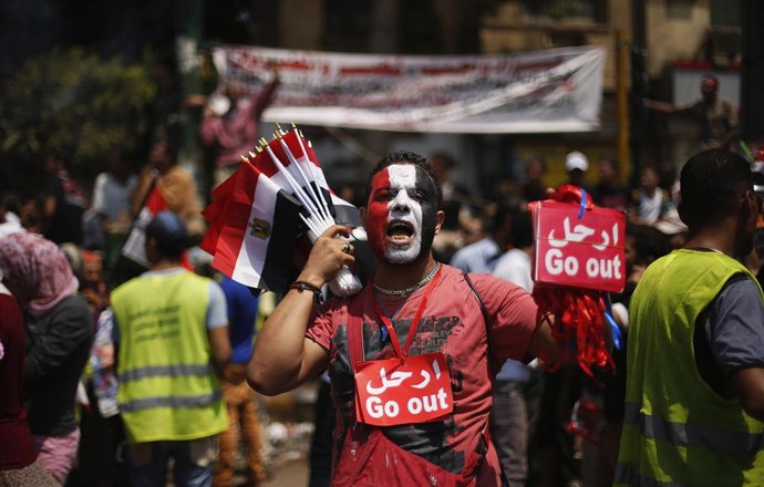 Protestas contra Mursi en Egipto