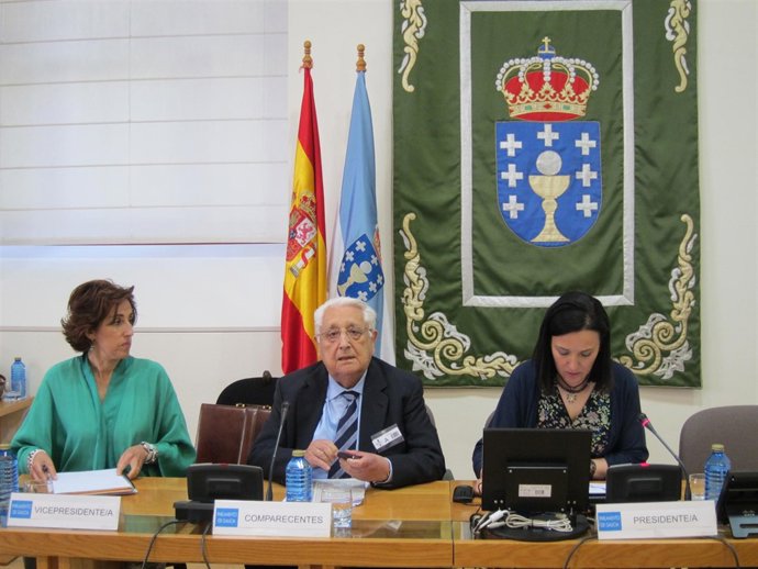Víctor Moro en la comisión de las cajas