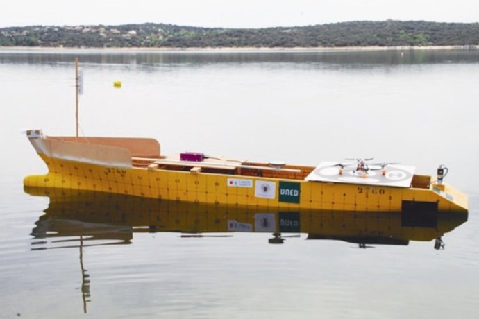 Simulación de barco