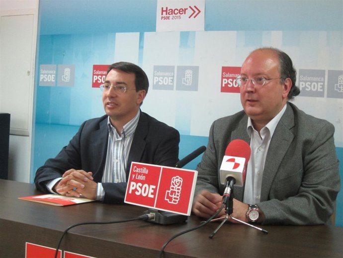 Pablos y Cabero durante la rueda de prensa
