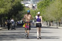 Las Vegas del Guadiana permanecerán este jueves en alerta naranja por altas temperaturas