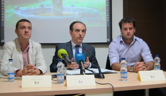Francisco Ruiz, Rafael Rodríguez y Miguel Ángel García
