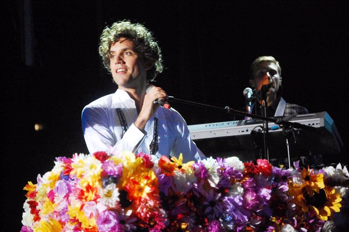 Mika en el concierto de Caravaca el pasado mes de julio