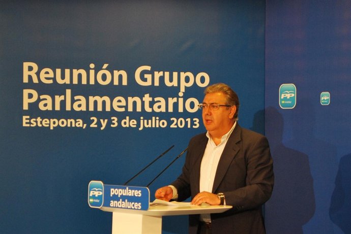 El presidente del PP-A, Juan Ignacio Zoido