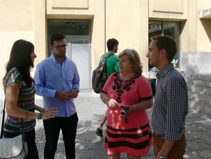 La parlamentaria andaluza del PSOE Clara Aguilera