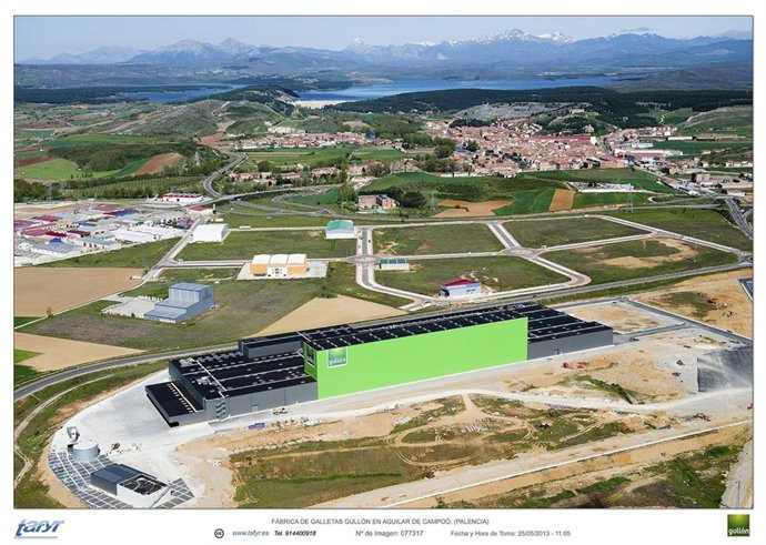 Imagen de la planta de Gullón en Aguilar de Campoo